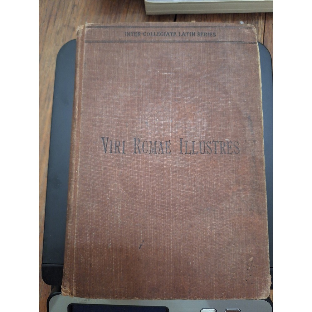 Viri Romae Illustres‎ Inter-Collegiate Latin Series Antique Hardcover Maps